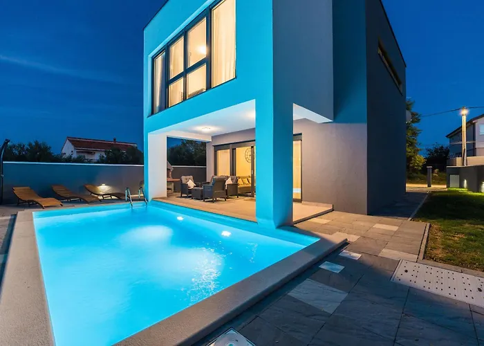 Vila Valy With Heated Pool Privlaka (Zadar)